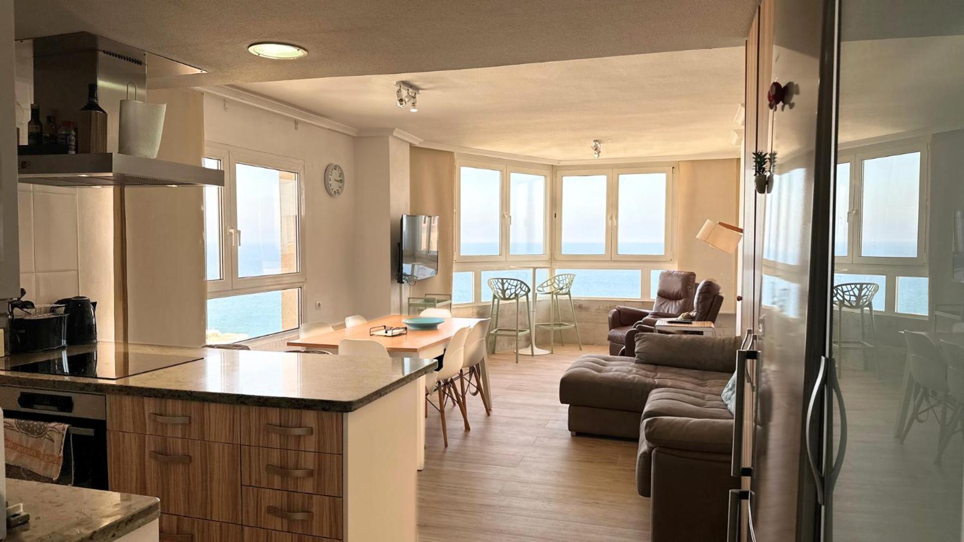 Appartamento Atico A 50M Del Mar. Parking Gratis. A/C El Campello Esterno foto
